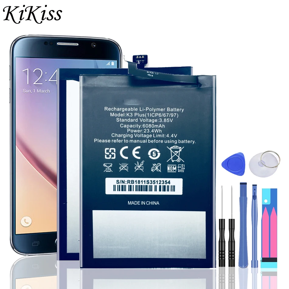

100% NEW Battery For OUKITEL K3 PLUS In Stock Smart Phone Hihg Quality Battery + Track NO