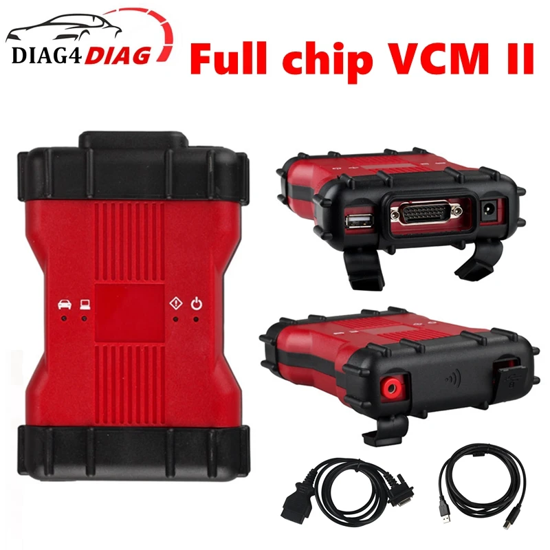 Оригинальный VCM II полный чип V106 многоязычный для Mazda / Ford V128 версия V101 2 в 1 UCDS OBD2 диагностический инструмент