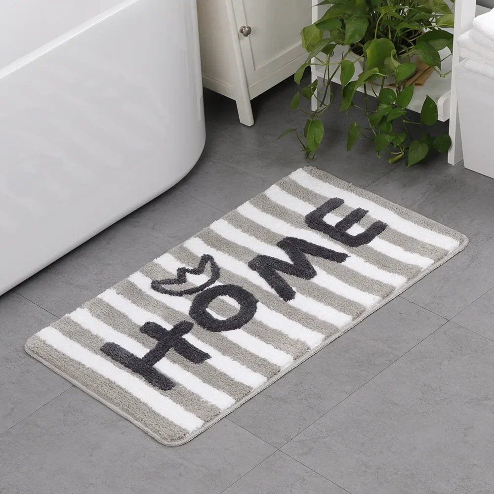 

Флокированный Коврик из микрофибры с цветными буквами