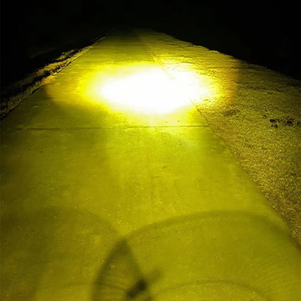 Двухцветная мотоциклетсветильник фара светодиодная лампа BA20D H6 H4 фонасветильник