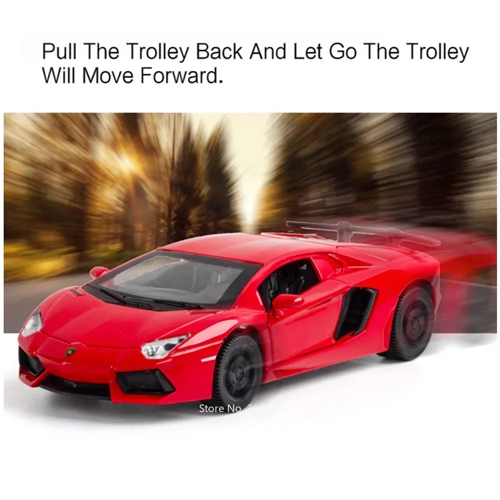 1/32 сплав литья под давлением Lambor LP740 игрушечная модель автомобиля колесо