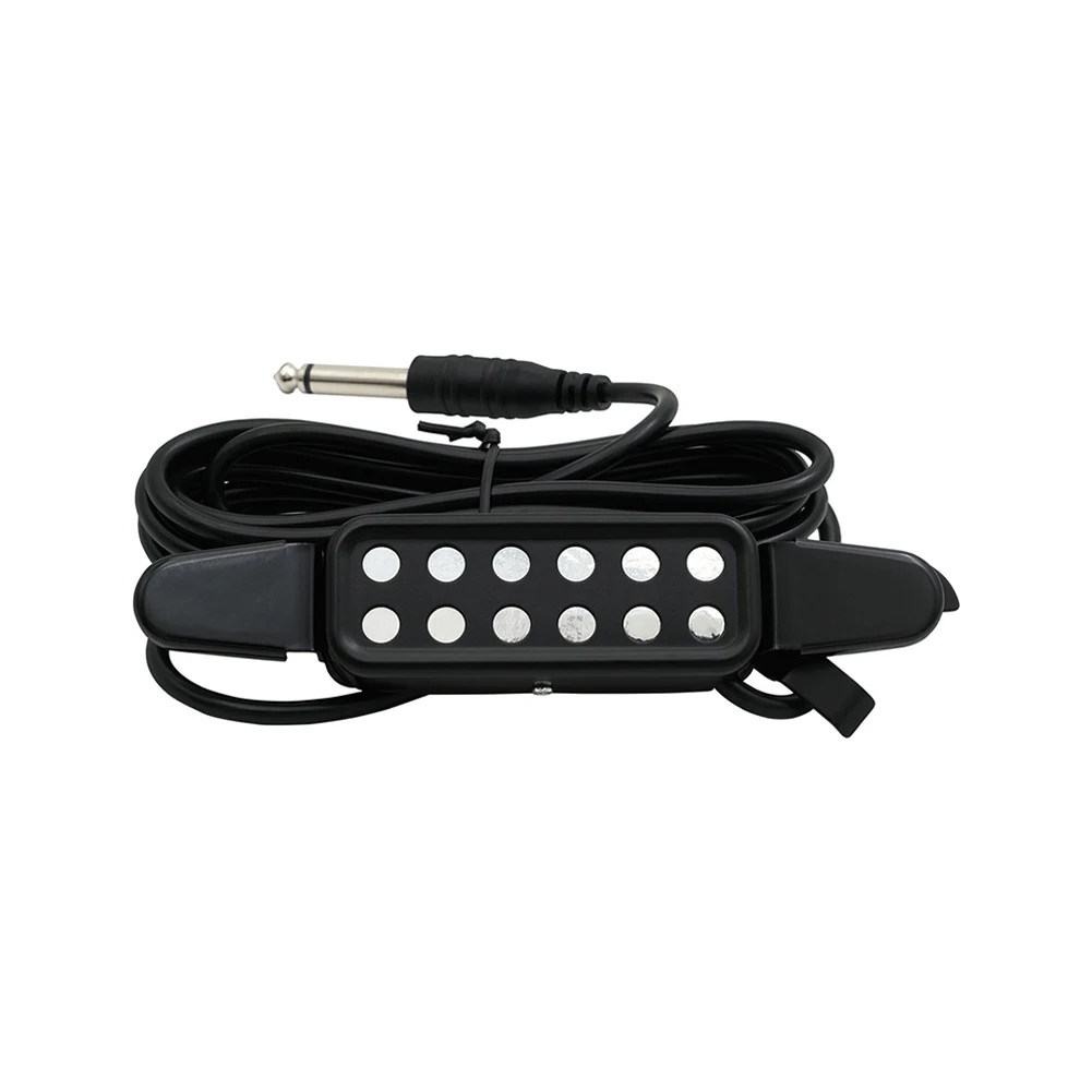 

12 Holes Acoustic Guitar Pickup Sound Hole Pickup Audio Magnetic Transducer Guitarra Musical Instrument Accessories Parts
