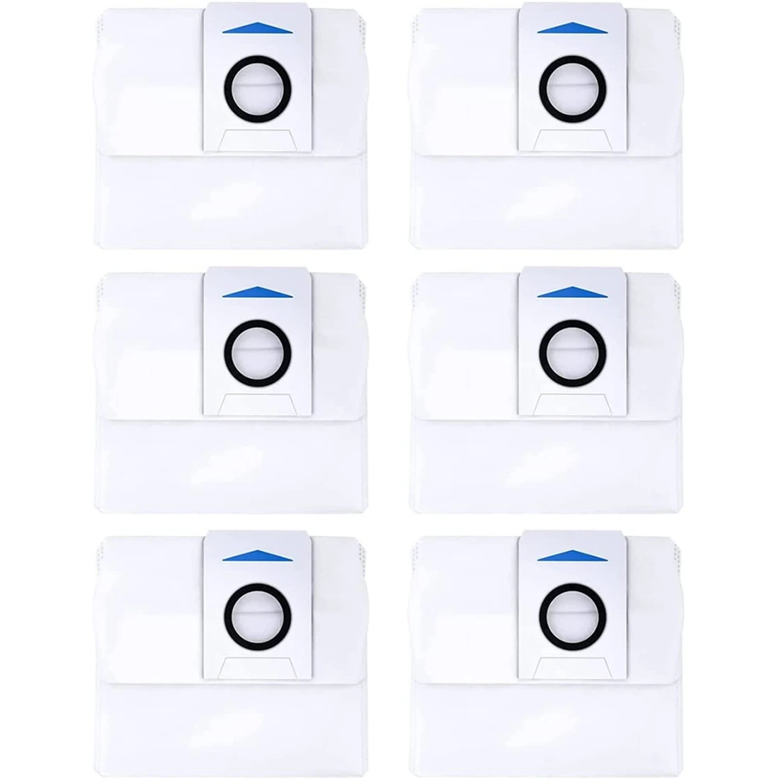6 шт. пылесборник для ECOVACS DEEBOT X1 Omni Auto-Empy Station сменный мешок емкостью 3 л ECOVAS X1/X1 Plus