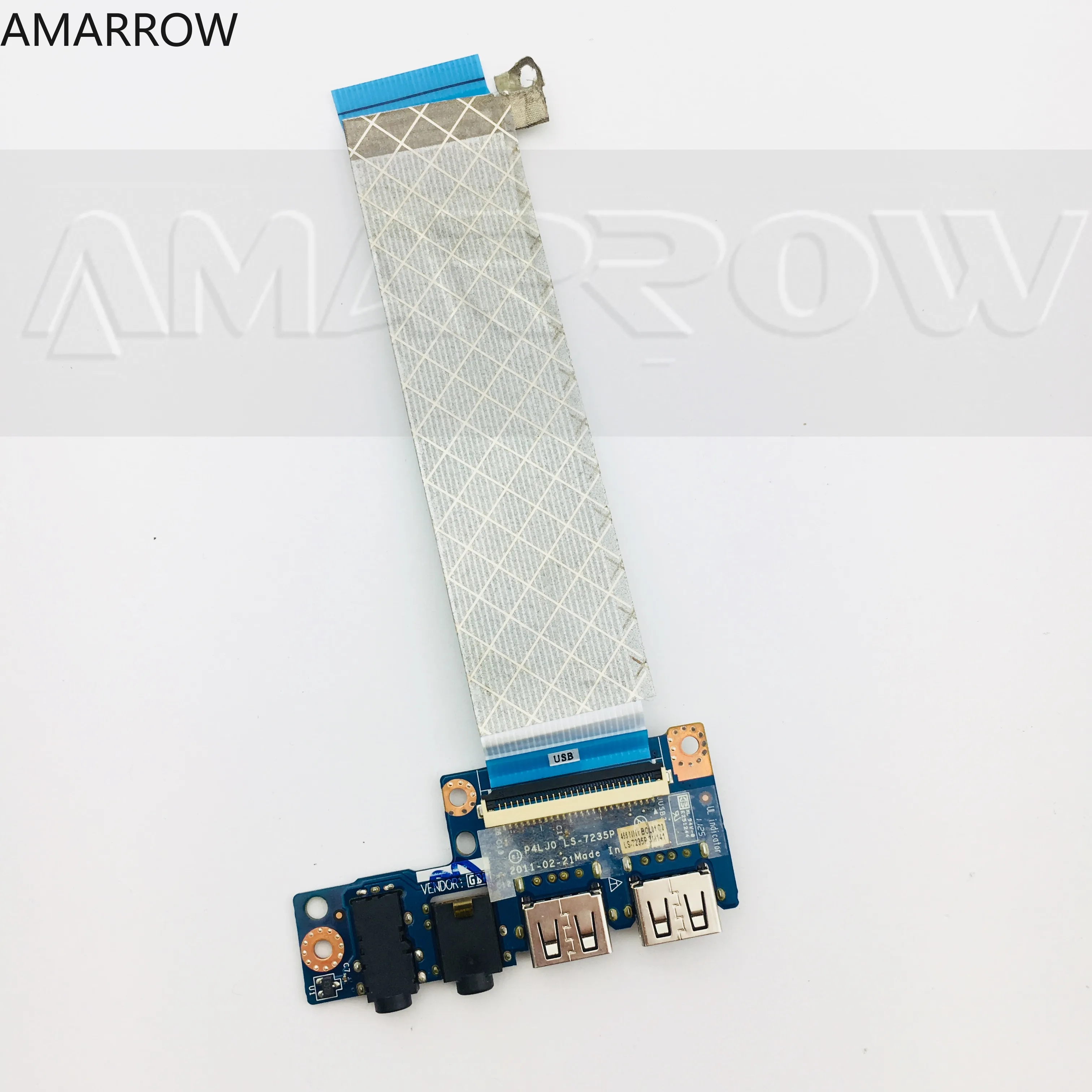 Оригинальная бесплатная доставка для ACER 4830 4830TG USB плата звуковая карта LS-7235P |