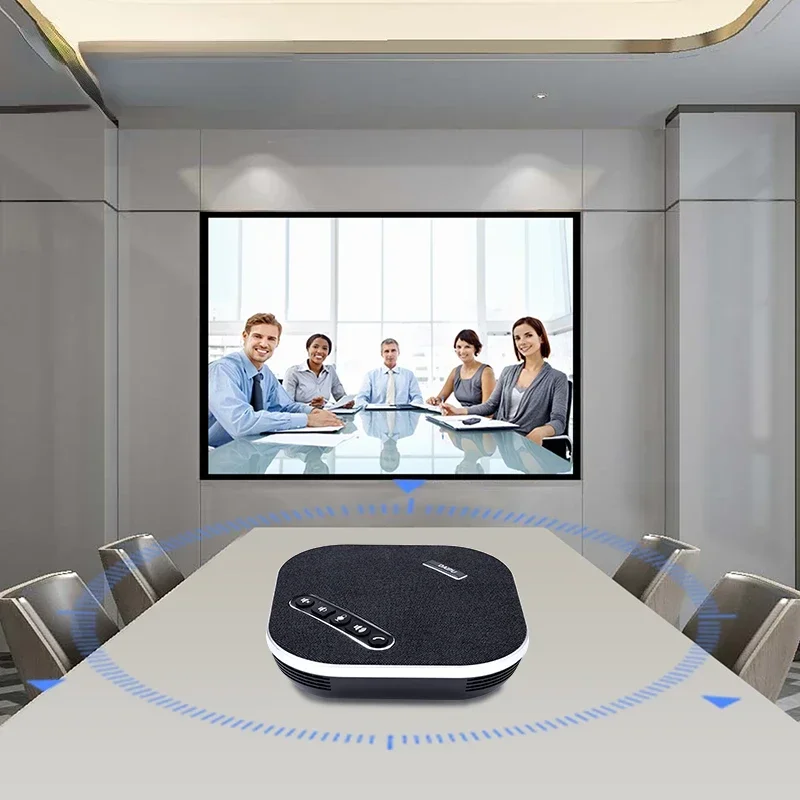 2 4G беспроводной всенаправленный микрофон для конференций динамик