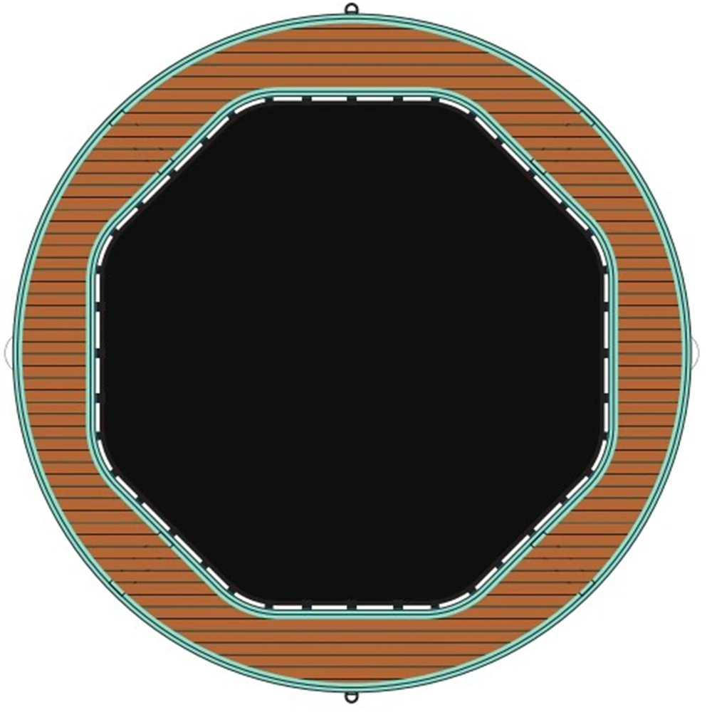 Надувной подвесной гамак 8 футов плавающая док-станция водный плавающий плот для