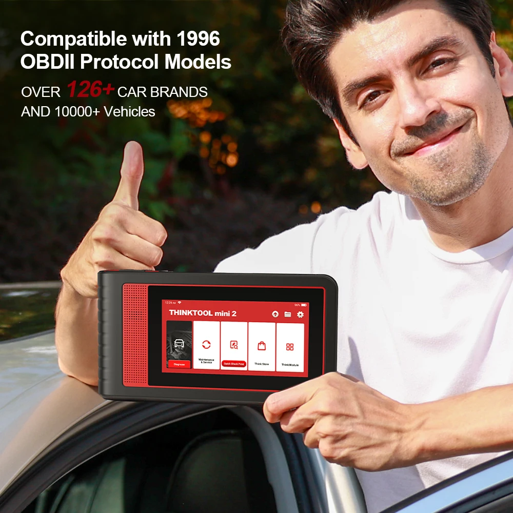THINKCAR Thinktool Mini 2 сканер OBD2 кодирование ЭБУ полный диагностический системы активный