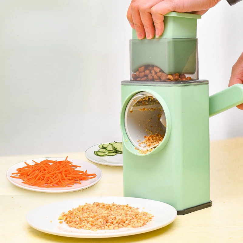 

vegetable cutter slicer Manual Multifunctional Roller Slicer Artifact Grater Potato Radish Slicer Household Kitchen Tools