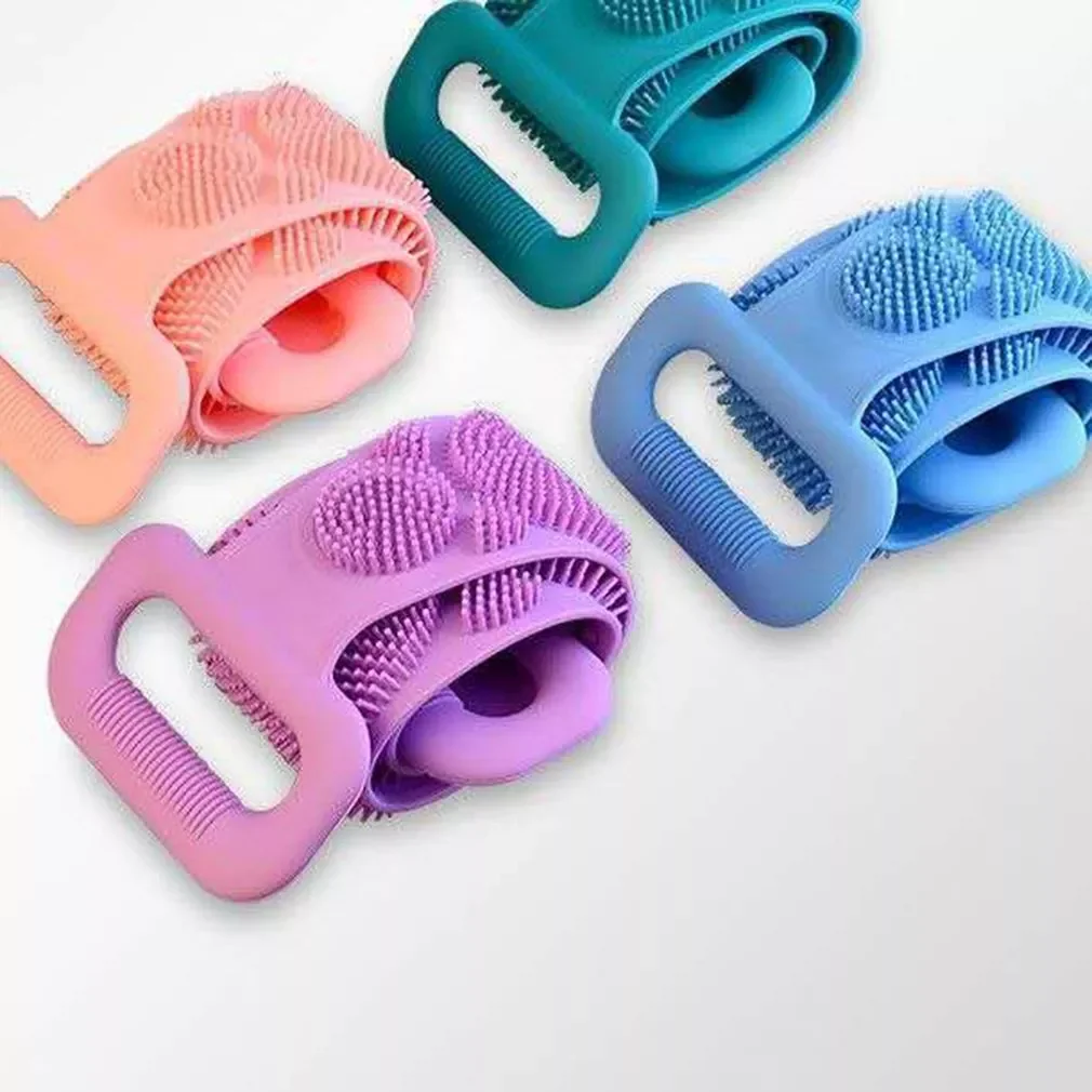 

Bath Towel Silicone Bath Towel Men And Women Strong Wash Back Bath Towel Long Strip Back Remove Death Bath Towel