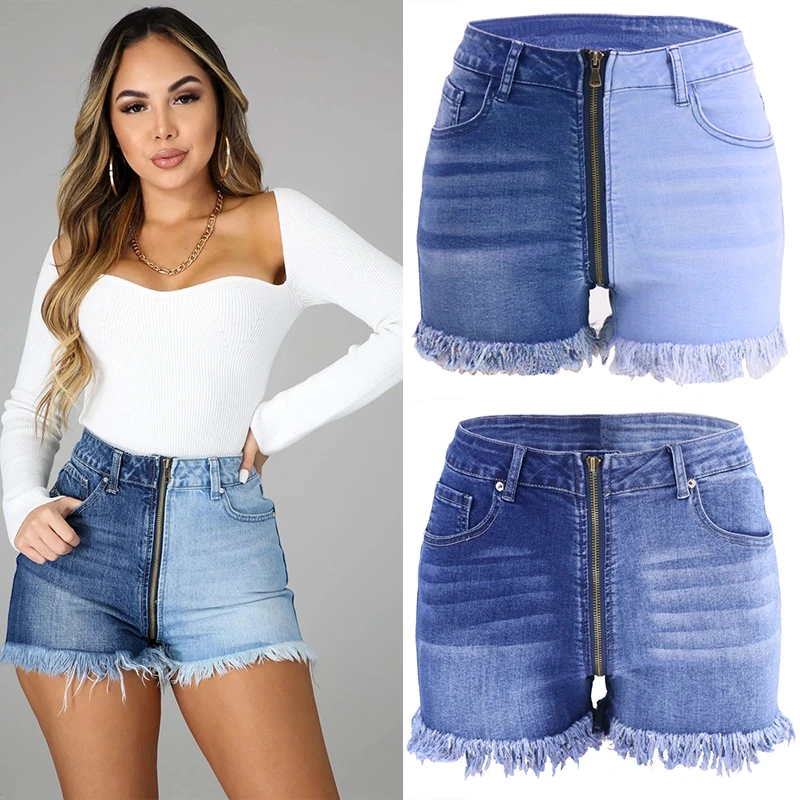 

Sexy Summer Womens Fashion Casual Overalls Cycling Denim Lolita Ladies Scrunch Jeans Kawaii High Waist Shorts Clothing Hot Pants