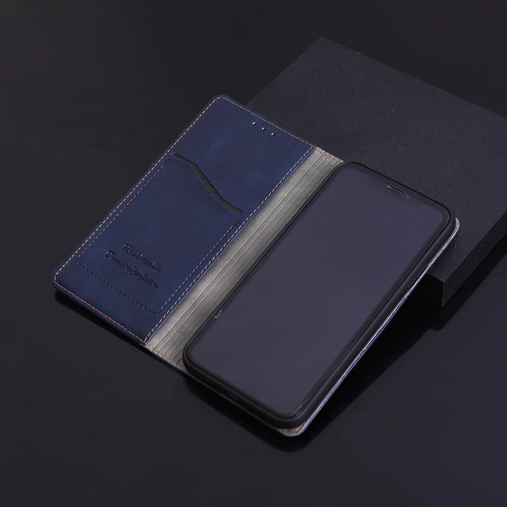 Роскошный кожаный флип-чехол в стиле ретро для Oukitel K3 Pro чехол-кошелек Магнитный