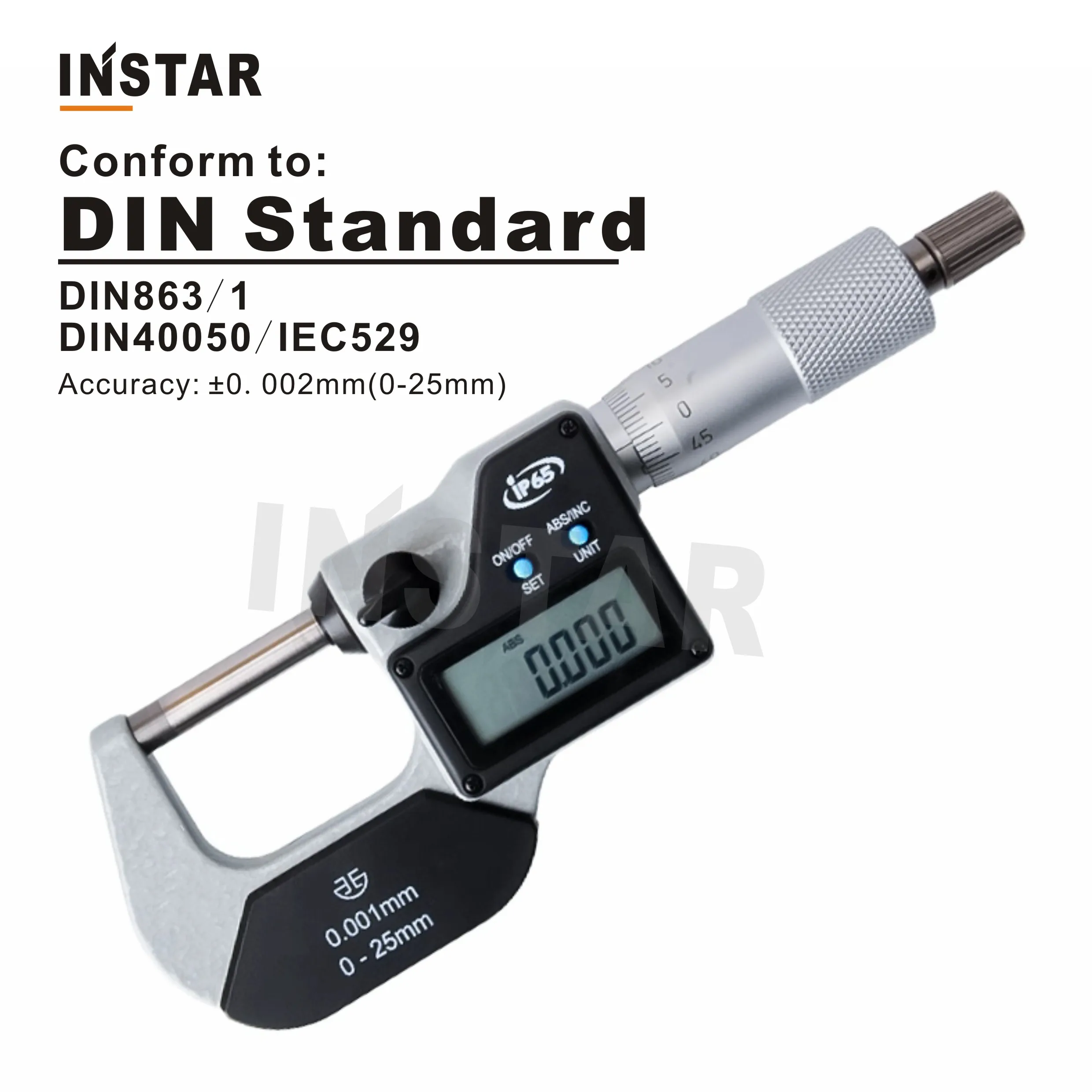 

Цифровой микрометр INSTAR 0-100 мм