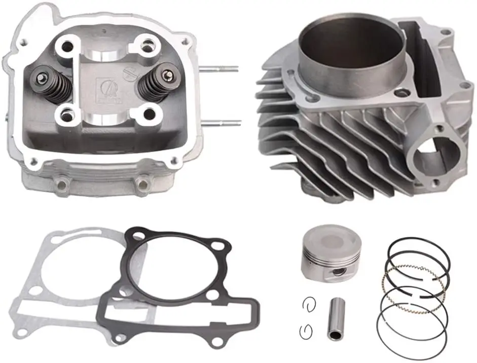 

62.5mm Engine Parts Cylinder Liners Heads Piston Gasket Block Kit for GY6 180cc 200cc 250cc ATV Off-Road Vehicle Engines