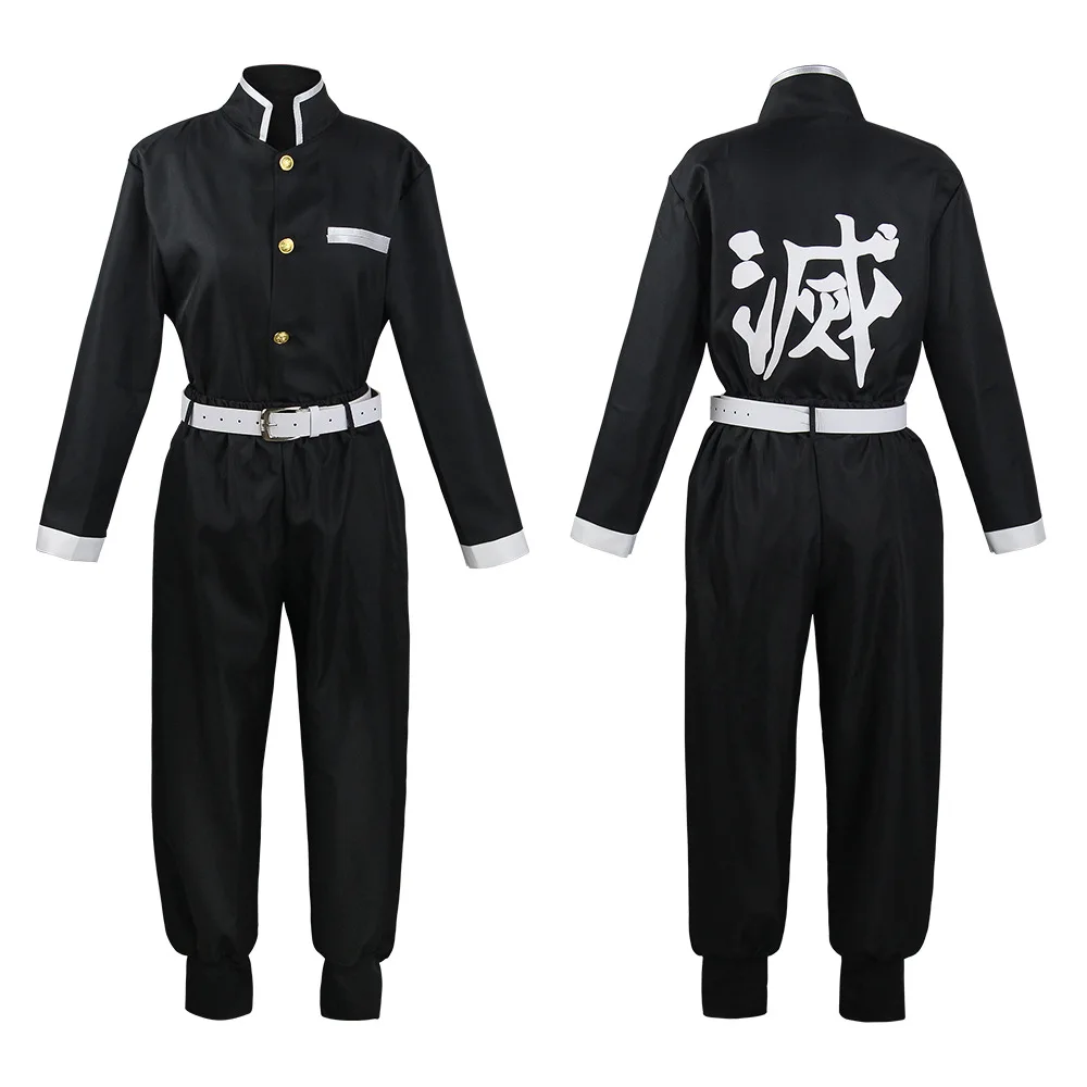 Anime Cosplay Tomioka Giyuu Demon Slayer Kimetsu no Yaiba Costume Adult Kids Clothes