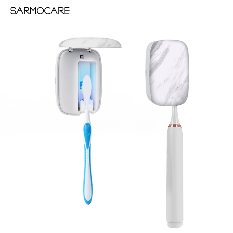 

MINI UV Light Toothbrush Holder Wall Toothbrush Sterilizer ReChargeable Antibacteria Ultraviolet Tooth brush Bathroom Equipment