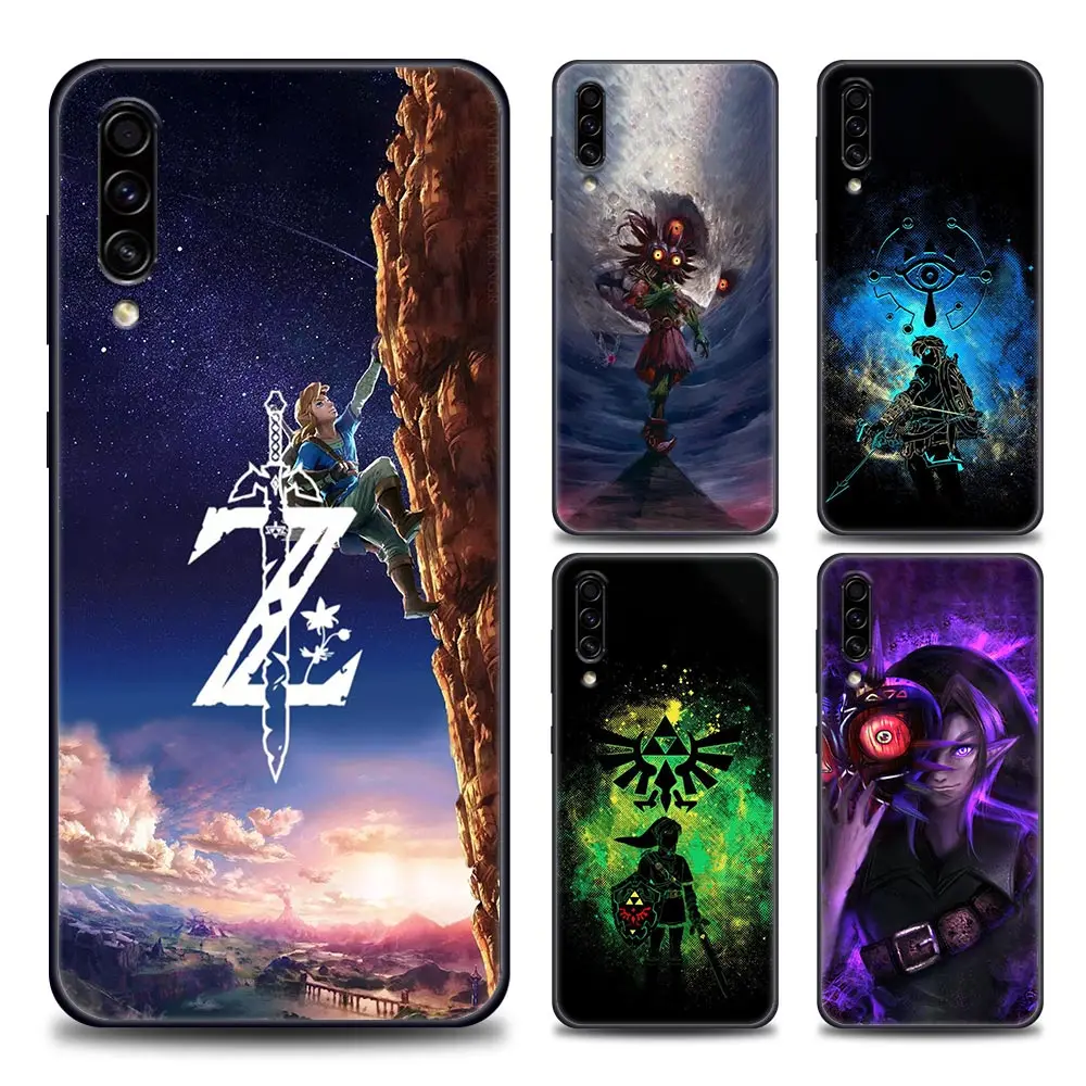 

Phone Case for Samsung A90 A70 A60 A50 A40 A30 A20 A10 Note 8 9 10 20 Ultra 5G Fundas Coque Capa Zeldas Majora's Mask Game Anime