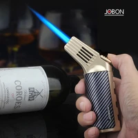 jobon moxibustion cigar special lighter windproof outdoor kitchen barbecue ignition tool blue flame butane gas lighter