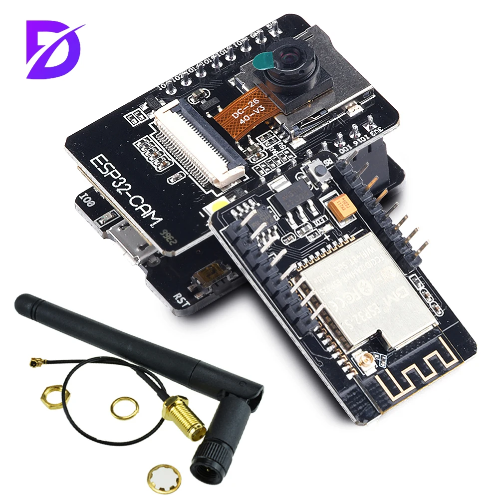 

ESP32-CAM Mini Camera ESP32 CAM MB WIFI Bluetooth-compatible Development Board DIY Kit Micro Cam With OV2640 Camera Module