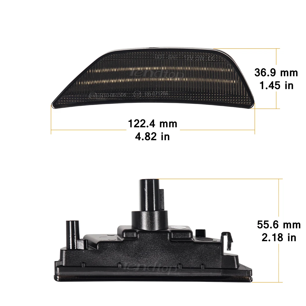 2 шт. фонари янтарного цвета для Kia K5 Gen5 DLS Sedan 2021 2022 2023 + передний бампер