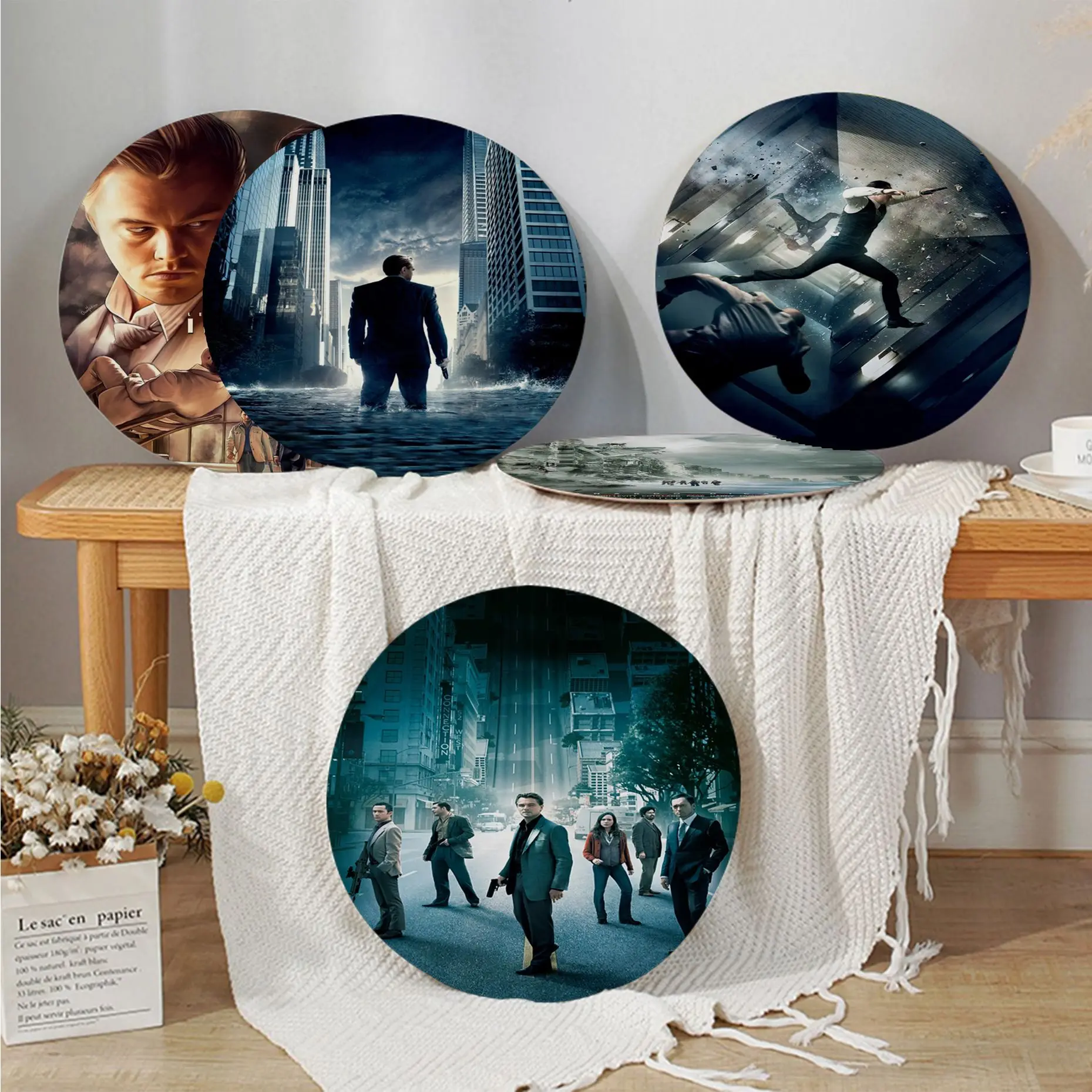

Inception Decorative Seat Cushion Office Dining Stool Pad Sponge Sofa Mat Non-Slip Seat Mat