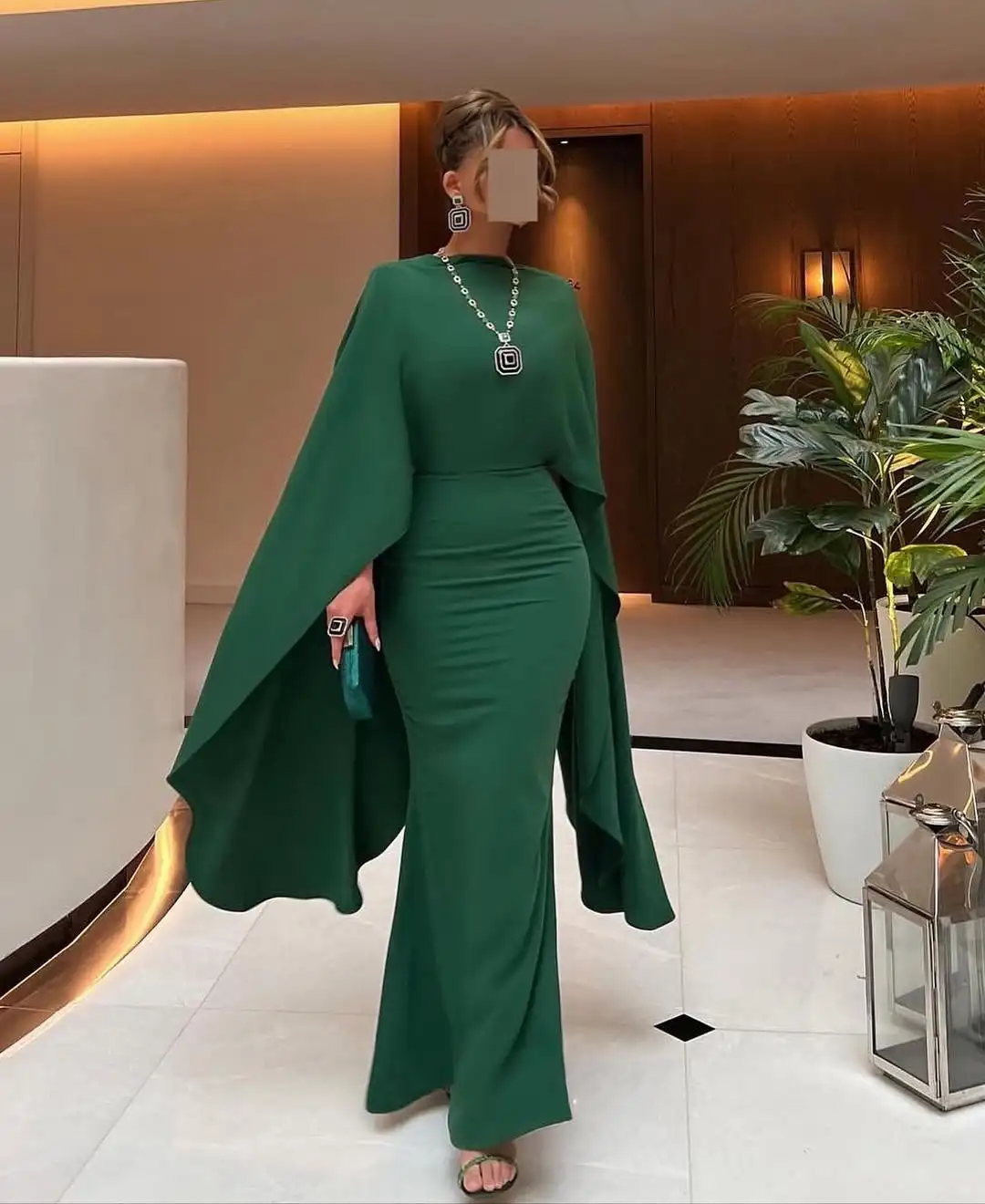 Ciynsia Индивидуальные вечерние платья для особых случаев Русалка Саудовская