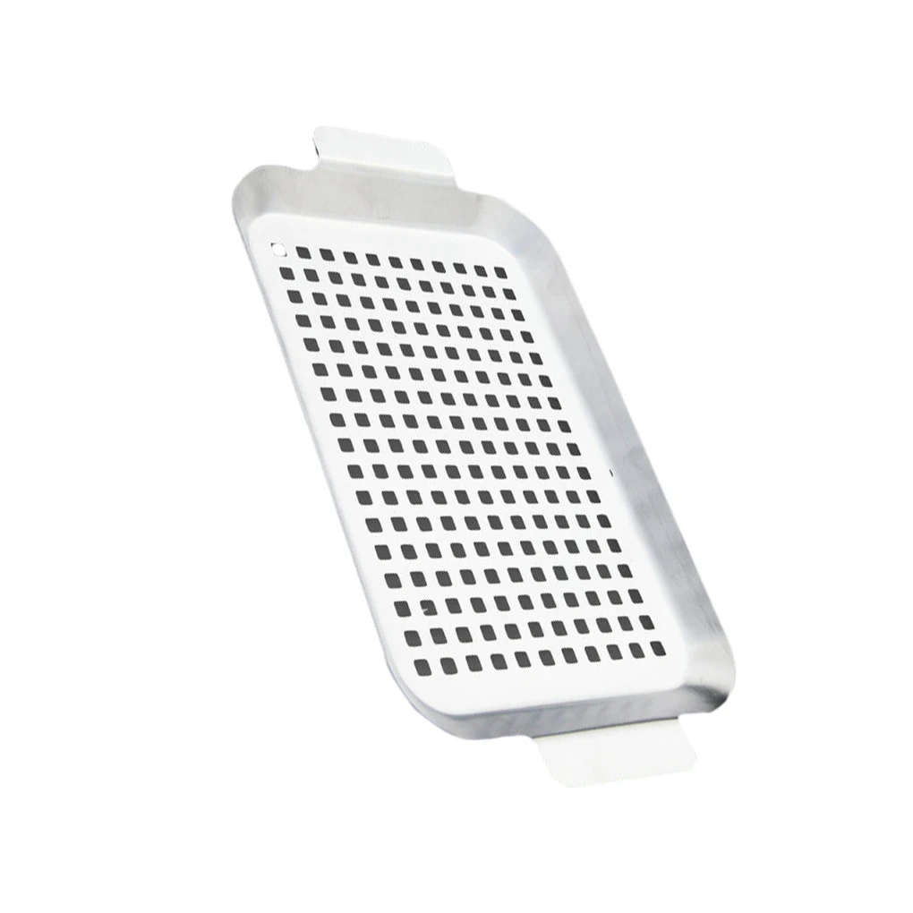 

Sturdy And Durable Grill Pan Made With Stainless Steel Stainless Steel Grill Basket Grilling Pans