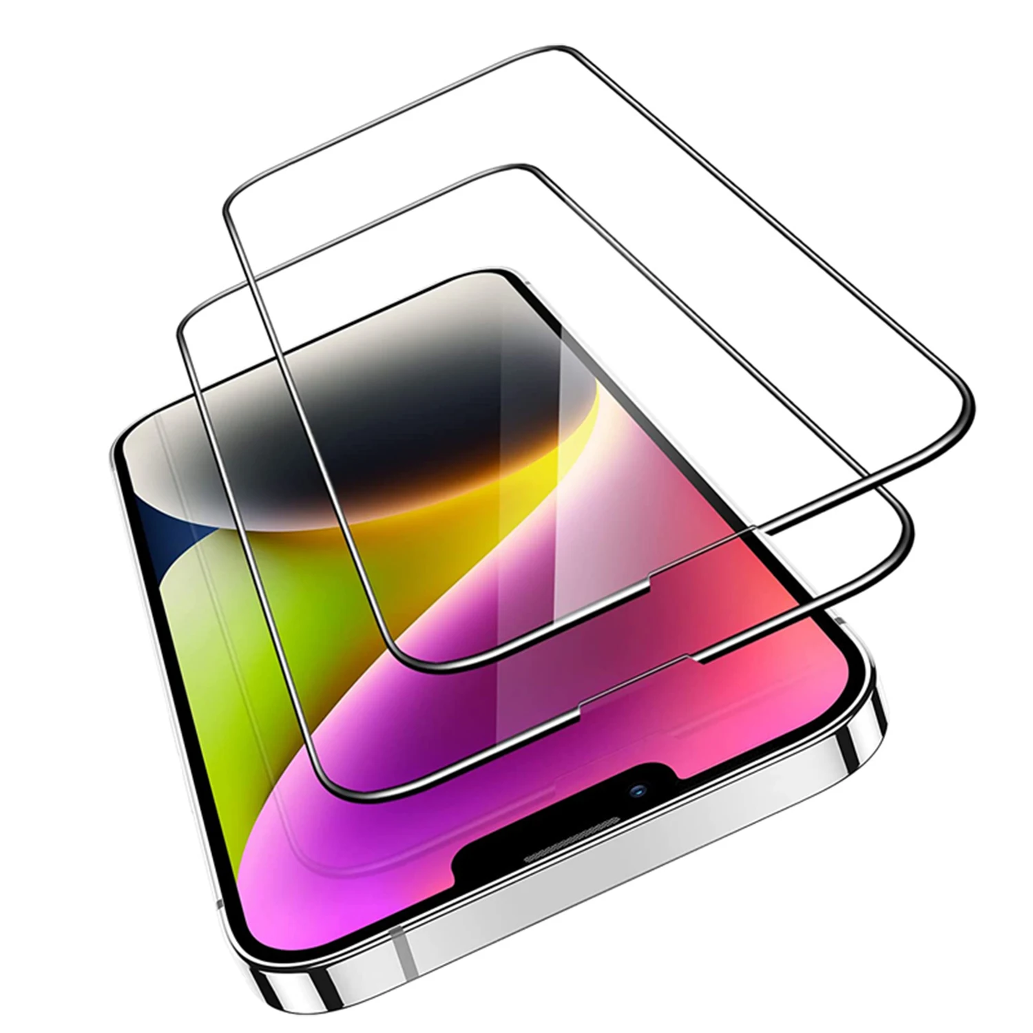 

3Pcs Tempered Glass For iPhone 11 12 13 14 Pro Max Mini Screen Protector On For iPhone 5 6 6S 7 8 Plus X XR XS Max SE 2020 Glass