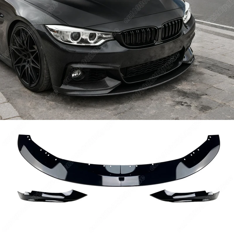 

Для BMW 4 серии F32 F33 F36 M-Sport 2014 2015 2016 2017 2018 2019 2020 передний бампер сплиттер спойлер диффузор Exter BodyKit