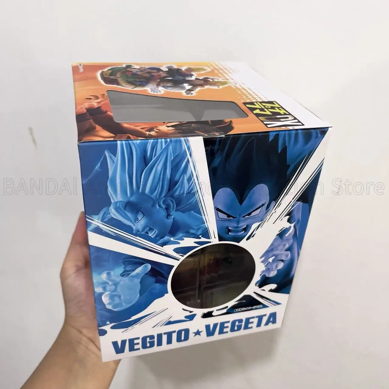 Фото Лидер продаж, оригинальный MegaHouse MH PETITRAMA DX DRAGON BALL RE BIRTH 02, Son Gokuu SHENRON Vegetto Gogeta Toys, модель, украшения, статуя №3