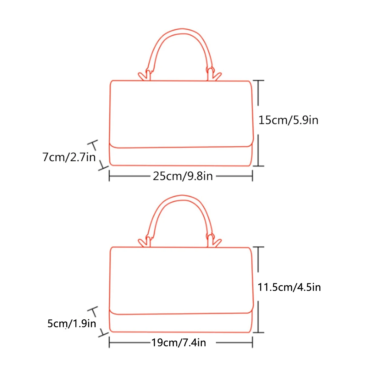 Сумочка для вечеринок Универсальная сумка-мессенджер Квадратная с цветочной