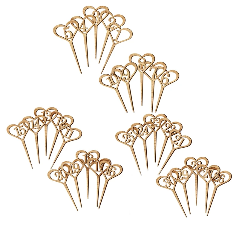 

1-30 любовь полые цифровые Цветочные сиденья карты деревянные Свадебные цветы место карты деревянные фотокарты простые в использовании