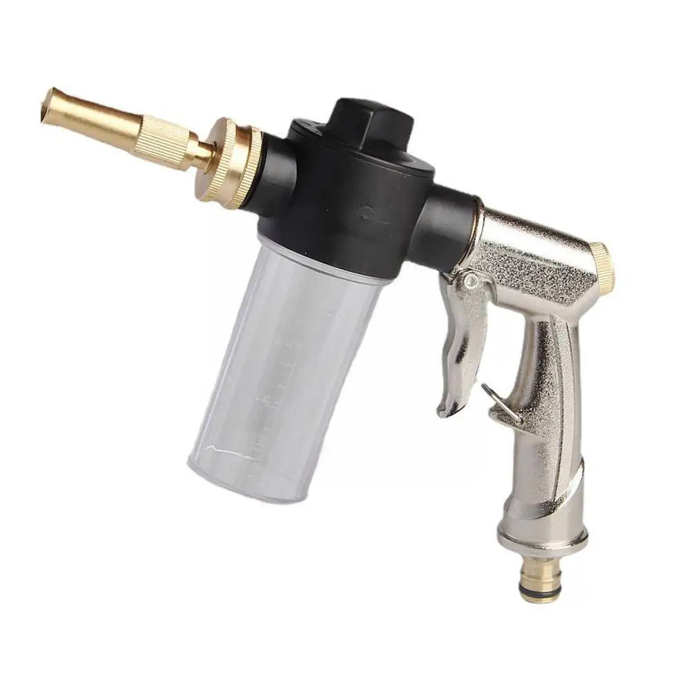 

Portable High-pressure Water Gun For Cleaning Car Wash Machine Garden Watering Hose Nozzle Sprinkler Foam Water Gun K3p4