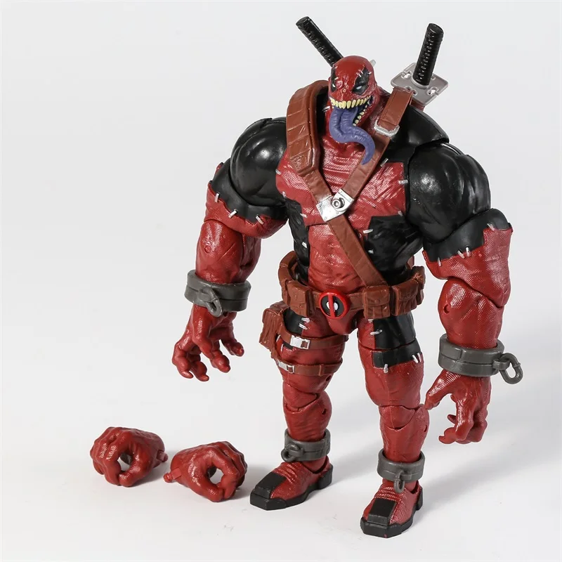 

Marvel Legends Venom Deadpool Movable Assemble Action Figure Figurine Model Toy