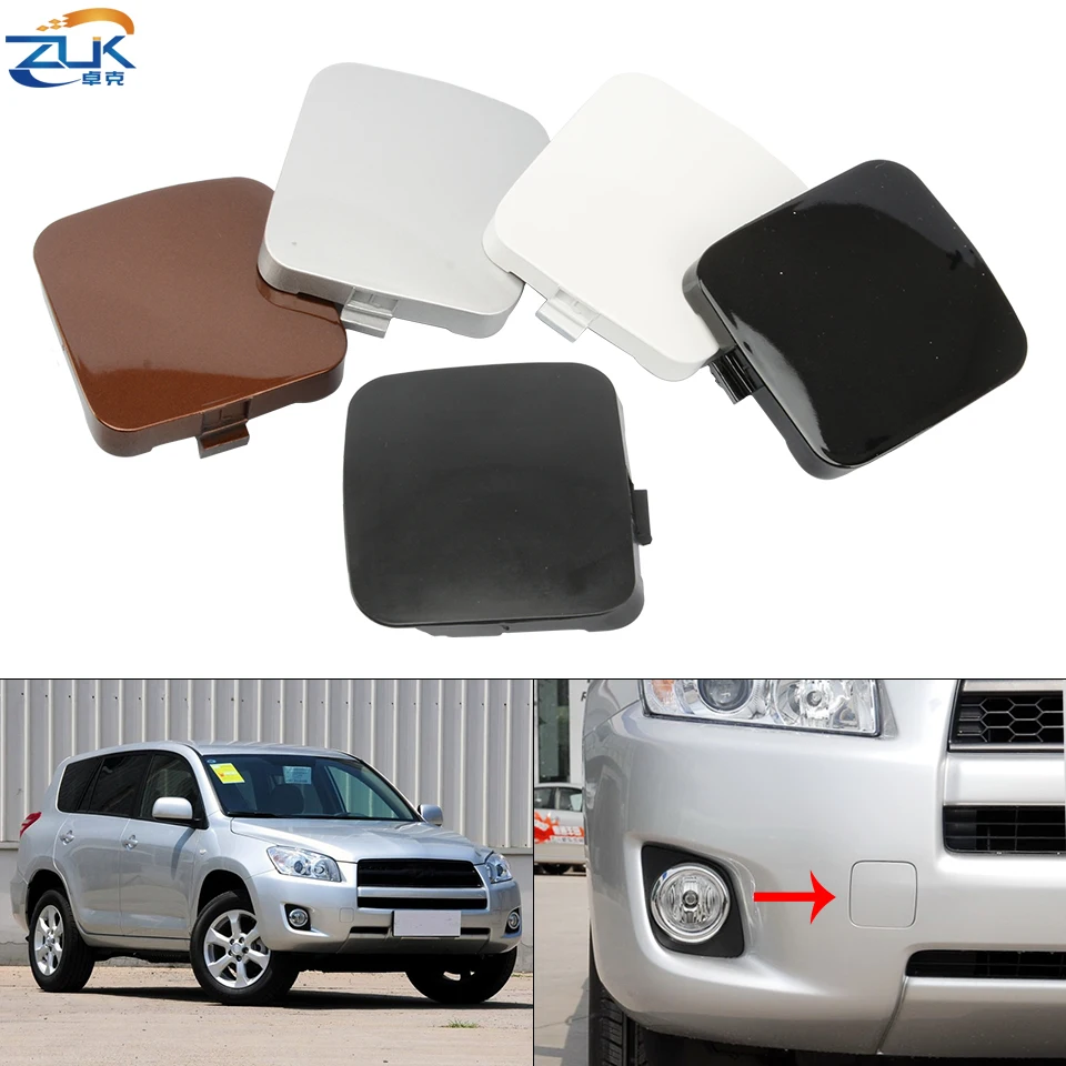 Car Accessories Silver White  Black Red White Front Bumper Towing Hauling Hook Cover Lid Cap For Toyota Rav 4 RAV4 2009-2011
