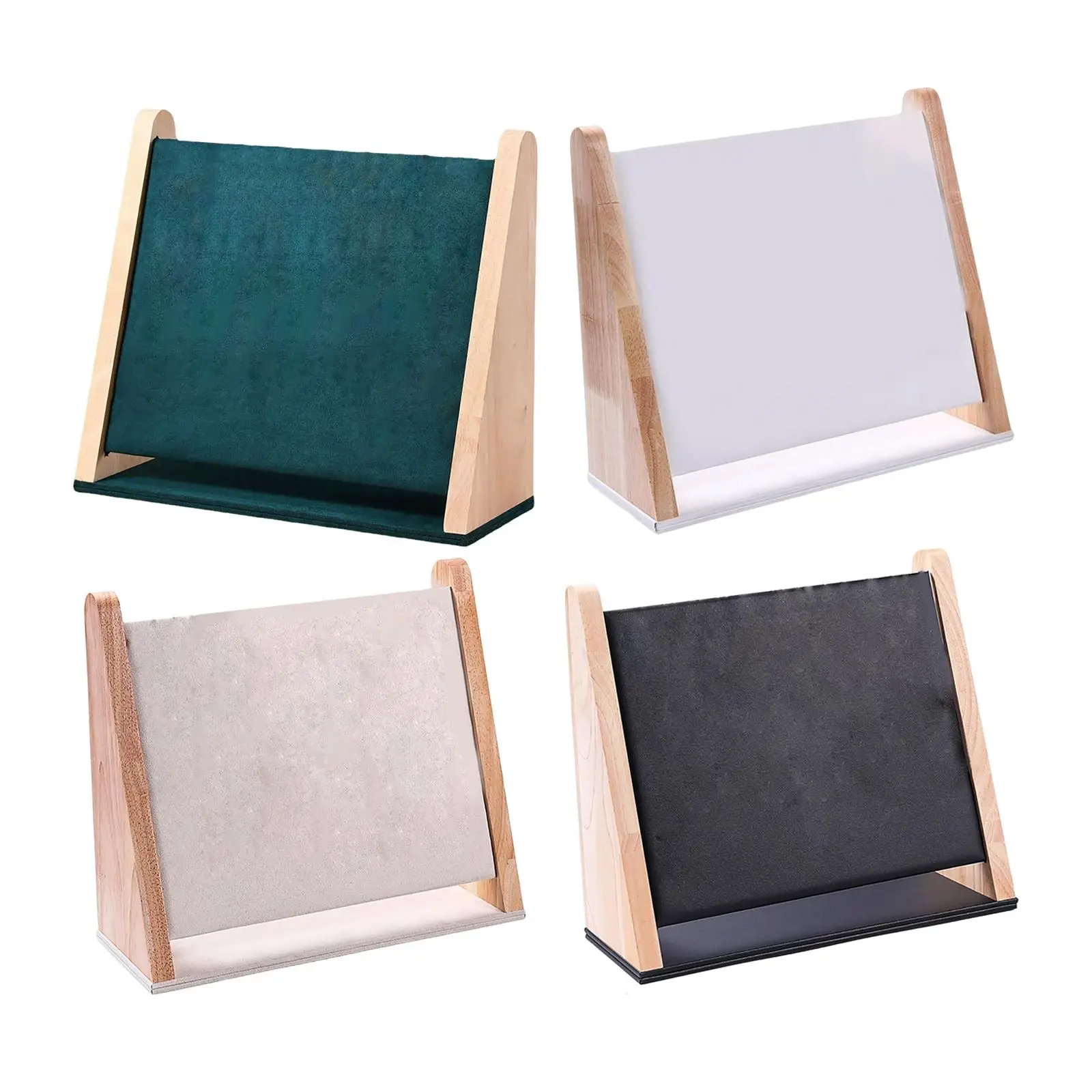 Jewelry Stand Rack Jewelry Holder Decor Packaging Case Portable PU Leather Earring Ring Necklace Jewellery Organizer Women Gifts