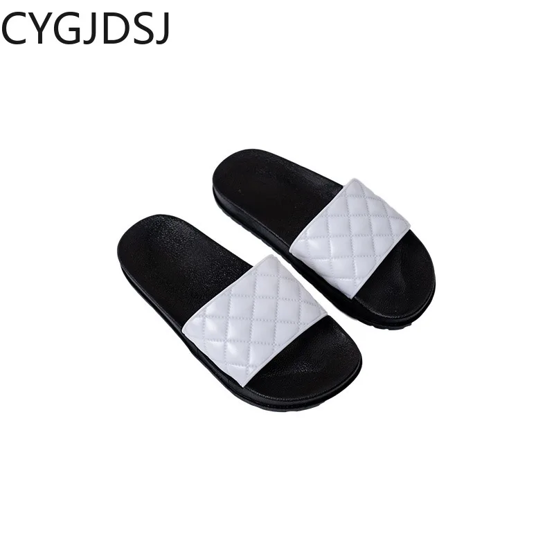 Шлепанцы женские сланцы дизайнерские роскошные летние тапки обувь 2024