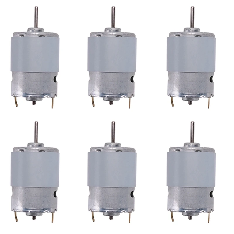 

6X DC3-12V Large Torque JOHN-SON380 Motor Super Model With High Speed Motor 2.3Mm