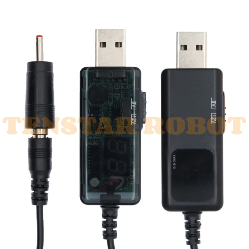 

KWS-912V 910V USB повышающий преобразователь DC 5V to 9V 12V + 3,5x1,35mm соединитель для источника питания/зарядного устройства/преобразователь питания