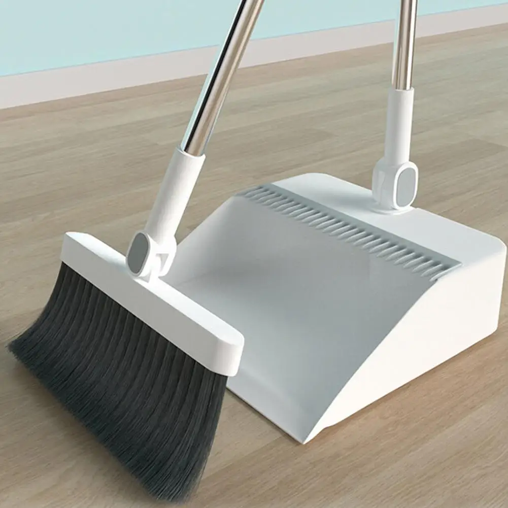 

Broom and Scoop Set Folding Dustpan High-end Bathroom Home Squeegee Cleaning Products Magic Wiper Brush Garbage To Water Sw E3T3