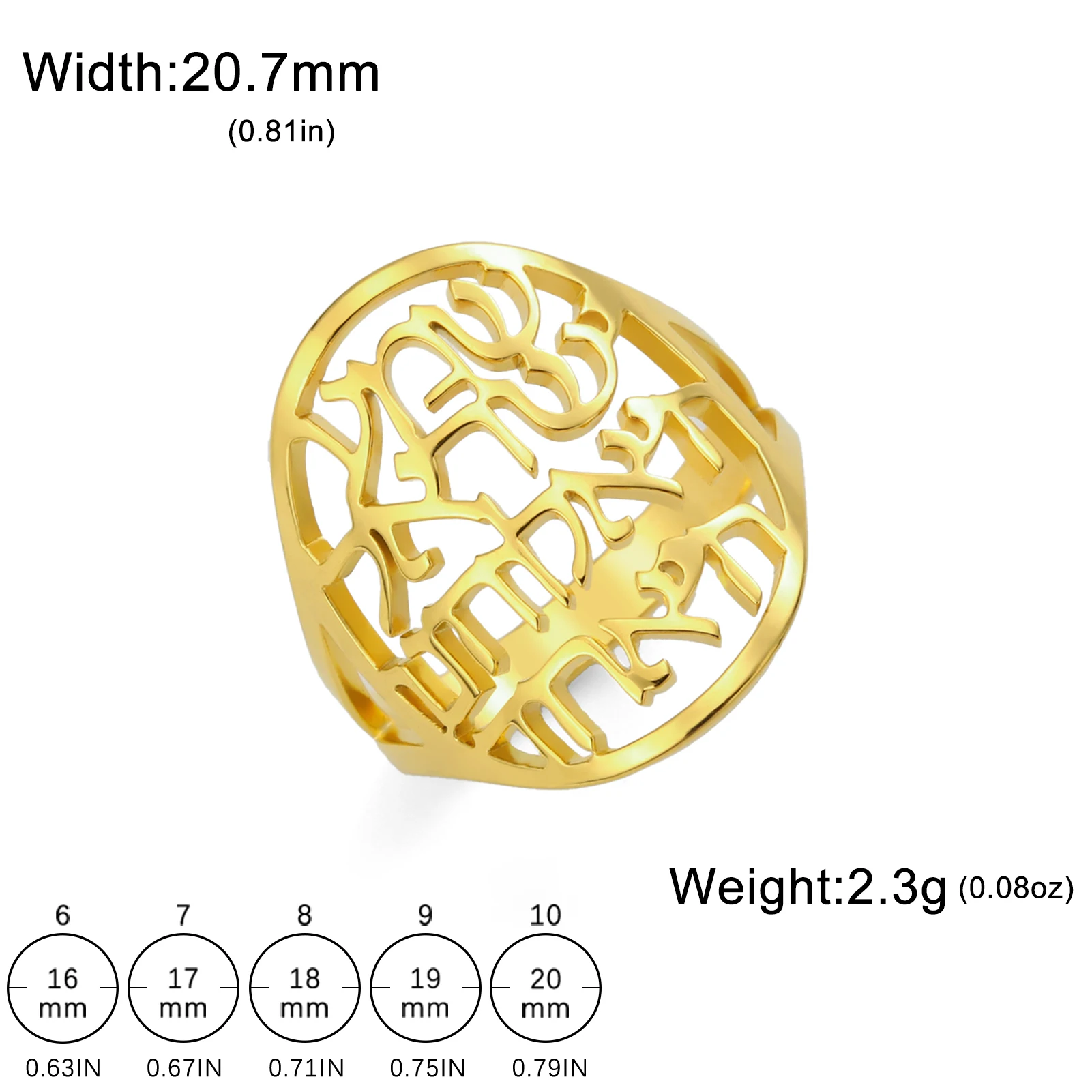 Кольцо Dreamtimes Shema из нержавеющей стали