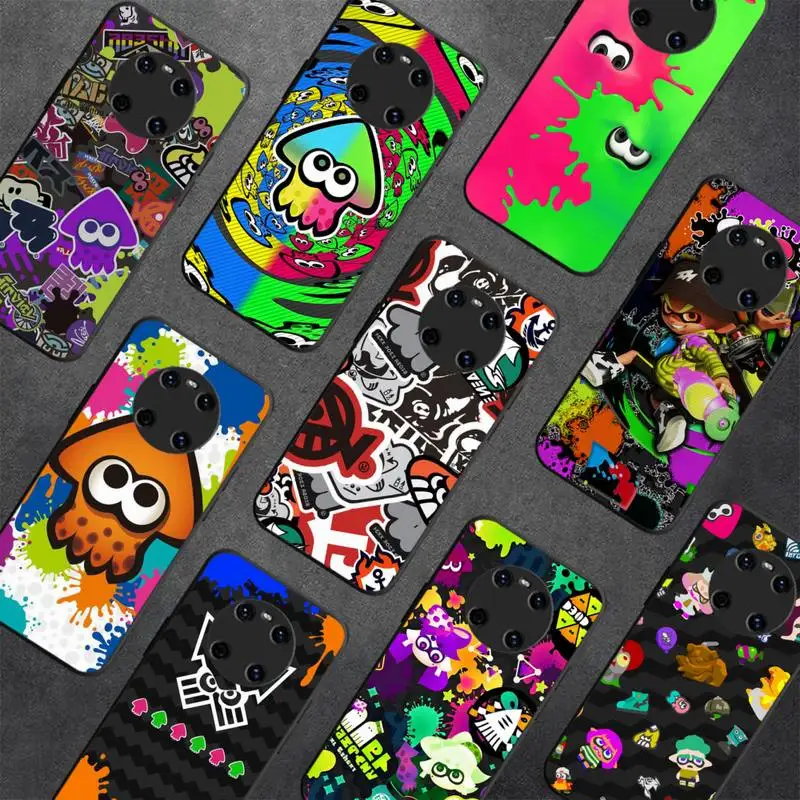 

Splatoon 2 Phone Case for Huawei Y 6 9 7 5 8s prime 2019 2018 enjoy 7 plus