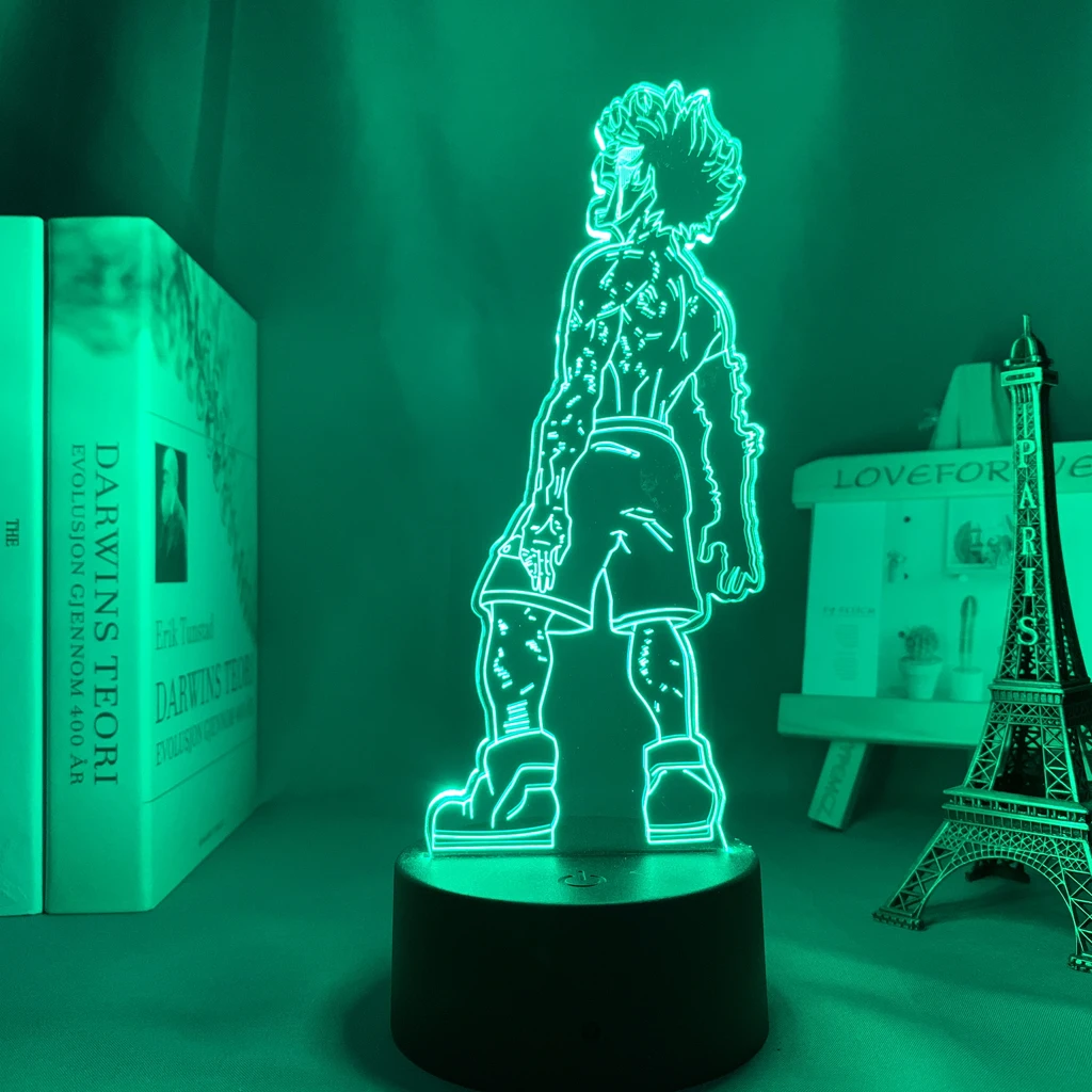 

Anime Led Light My Hero Academia Deku for Room Decoration Home Light Birthday Gift 3d Lamp Manga Character Izuku Midoriya