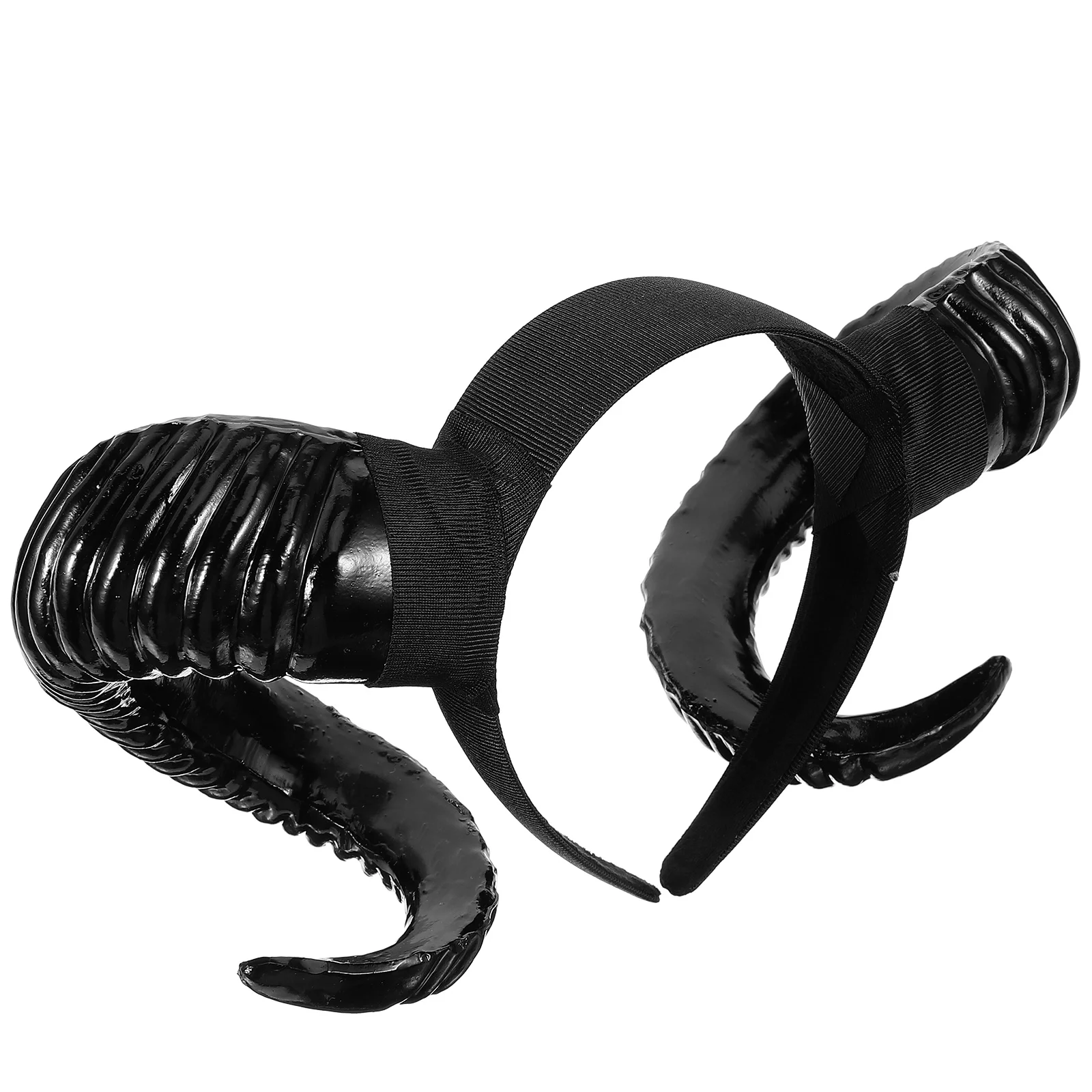 

Simulation Horn Headband Sheep Black Headdress Christmas Halloween Props Hair Accessories Hoops Costumes Girls Cosplay Goat
