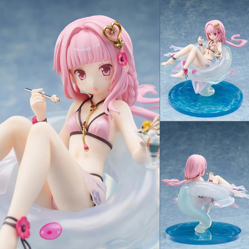 2022 19CM Japanese original anime figure Magia Record Tamaki Iroha swimsuit ver action figure collectible model toys for boys
