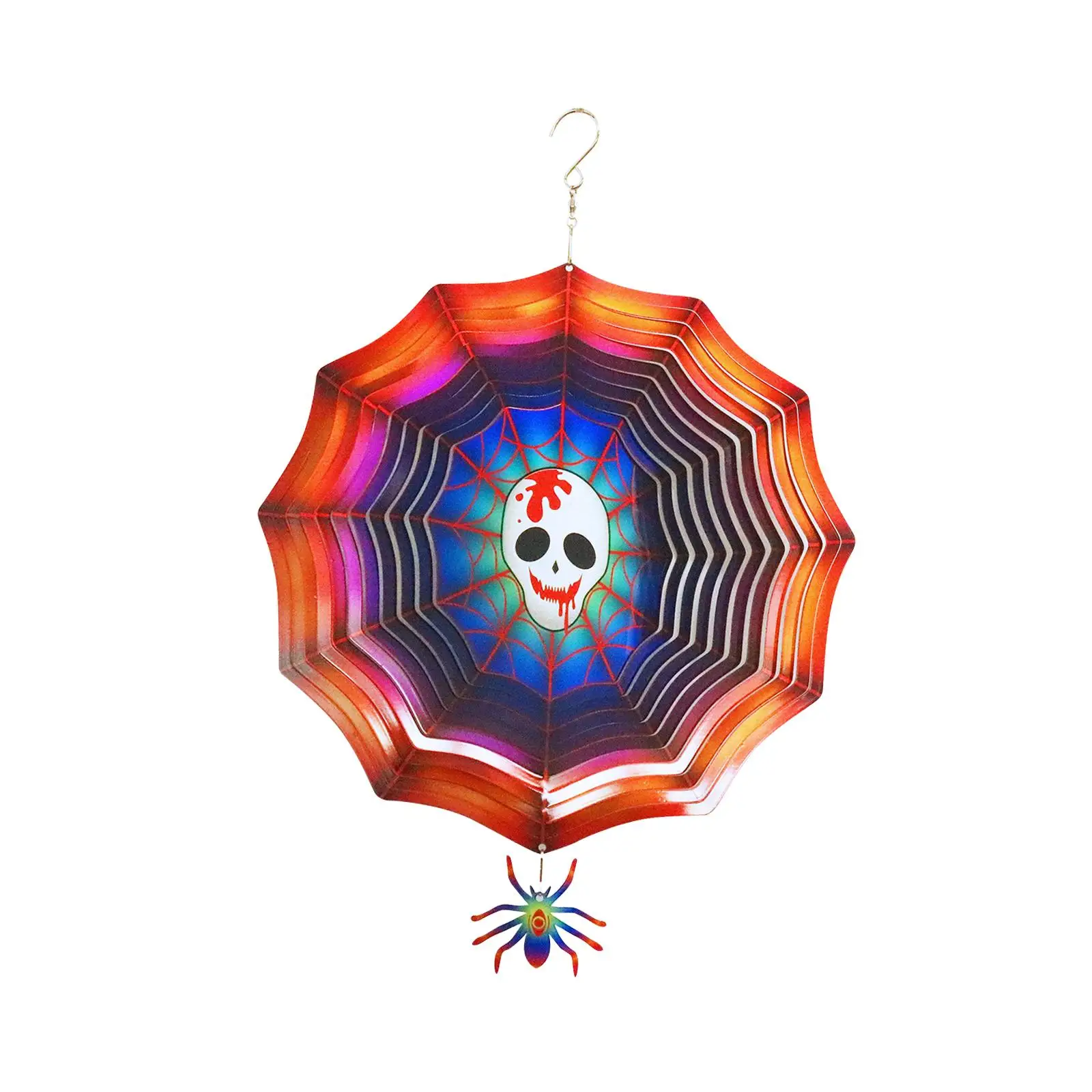 

Скульптура Wind Spinner, вращающаяся ветряная колокольчик, художественные украшения, поисковик для двора, сада, патио, балкона, поделки, деревья, ...