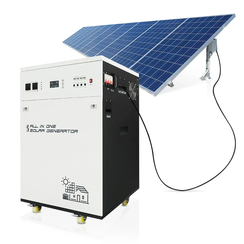 

1Kw 2Kw 1500W 5Kw 3Kw Portable Solar Generator 2000w 6000w 3000w 5000w 4000w 7000w 1000w Home Solar Generator Portable 220v 240v