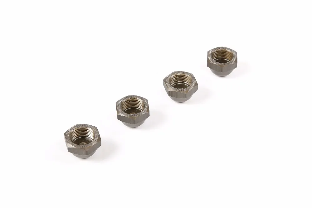 

Alloy Sealing Tire Wheel Nuts 4pc for 1/5 HPI ROVAN ROFUN Kingmotor BAJA Losi 5ive T FID QL REDCAT RCMK Parts