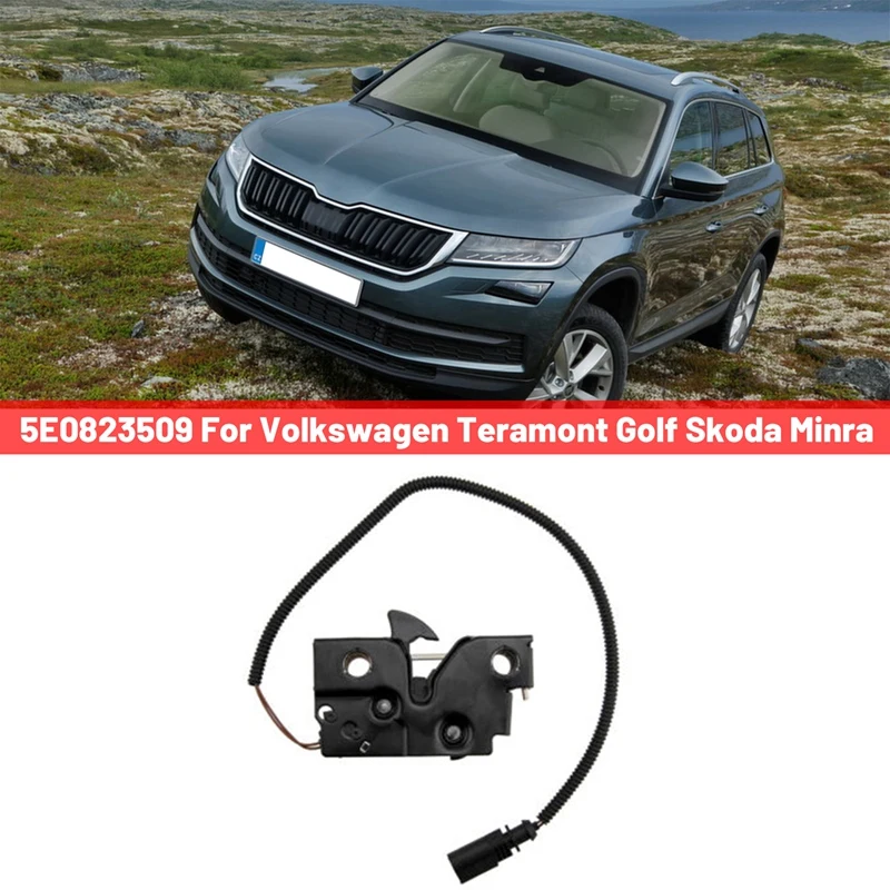 

5F0823509C Hood Lock Under Hood Lock Automotive For Volkswagen Teramont Golf Skoda Minra