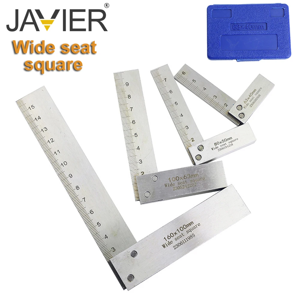 Квадратная Линейка 63x40 Мм 160x100 Прецизионная Инженерная Под Прямым Углом 90