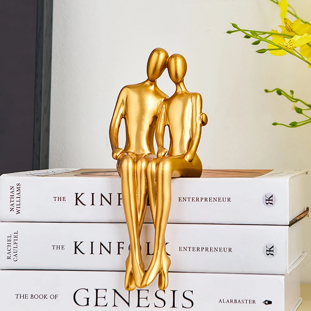 

Статуэтки и скульптуры человекоида, аксессуары для украшения дома, статуэтка абстрактного истончика из смолы, офисные украшения, статуэтки для Ind